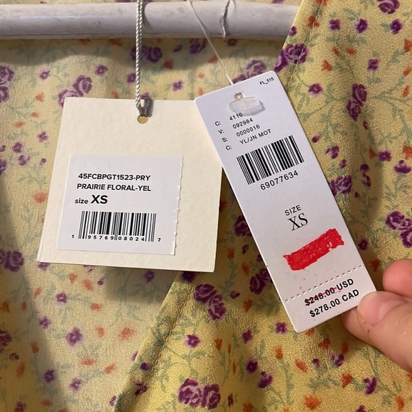 NWT Favorite Daughter The Gwen Top Tie Front Sleeveless Silk Blouse - Picture 15 of 16